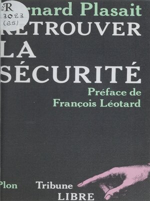cover image of Retrouver la sécurité